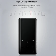 MP3 HIFI плеер Bluetooth музыка портативный MP3 мультимедиа FM радио электронная книга цифровой диктофон без потерь видео Walkman