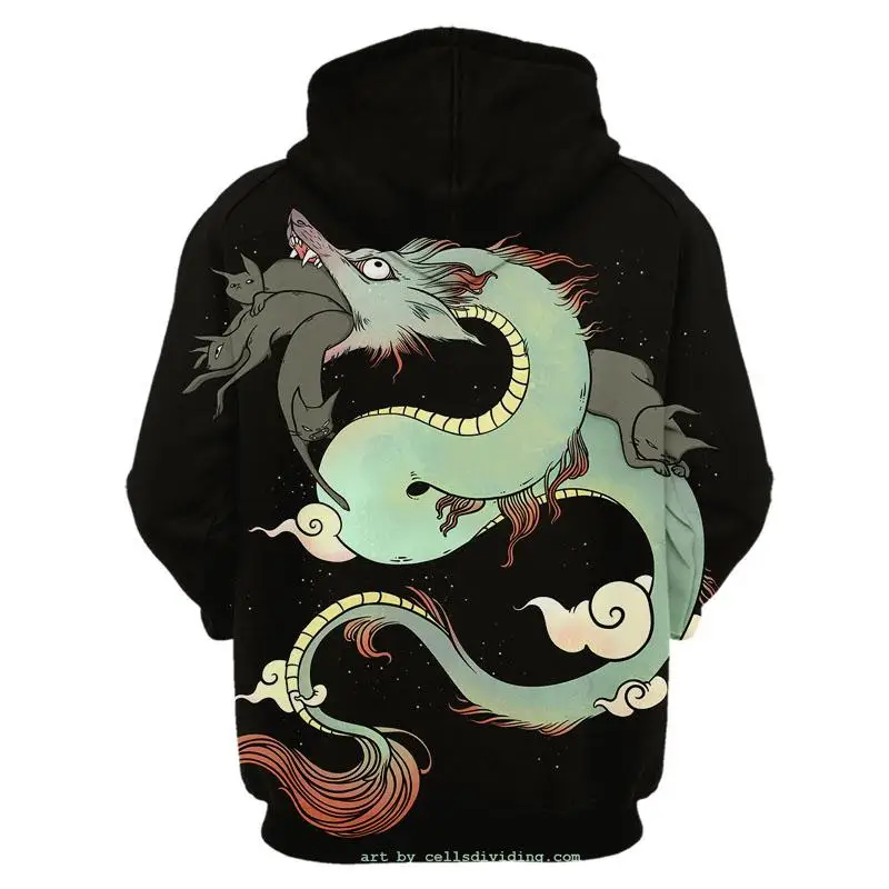 2020 hot new trend 3D hoodie creative art style spring and autumn fashion Hoodie cartoon trend handsome top xxs-6xl freeshoppin