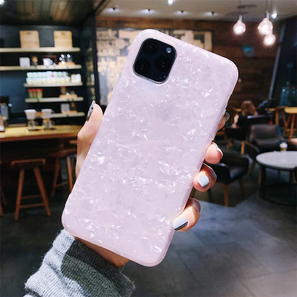 оригинальный чехол на айфон 7 11 6s 8 Pro 6 XS Max XR X Plus чехлы case no apple logo лестящий с узором