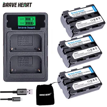 

NP-FM500h for SONY Battery NP FM500h Camera 2200mA Bateria +LCD Dual charger For Sony Alpha a58 A65 A77 A99 A350 A550 A580 A900