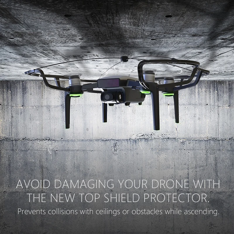 PGYTECH DJI искровые пропеллеры защита с подъемником комплект и шасси ног протектор для Spark drone
