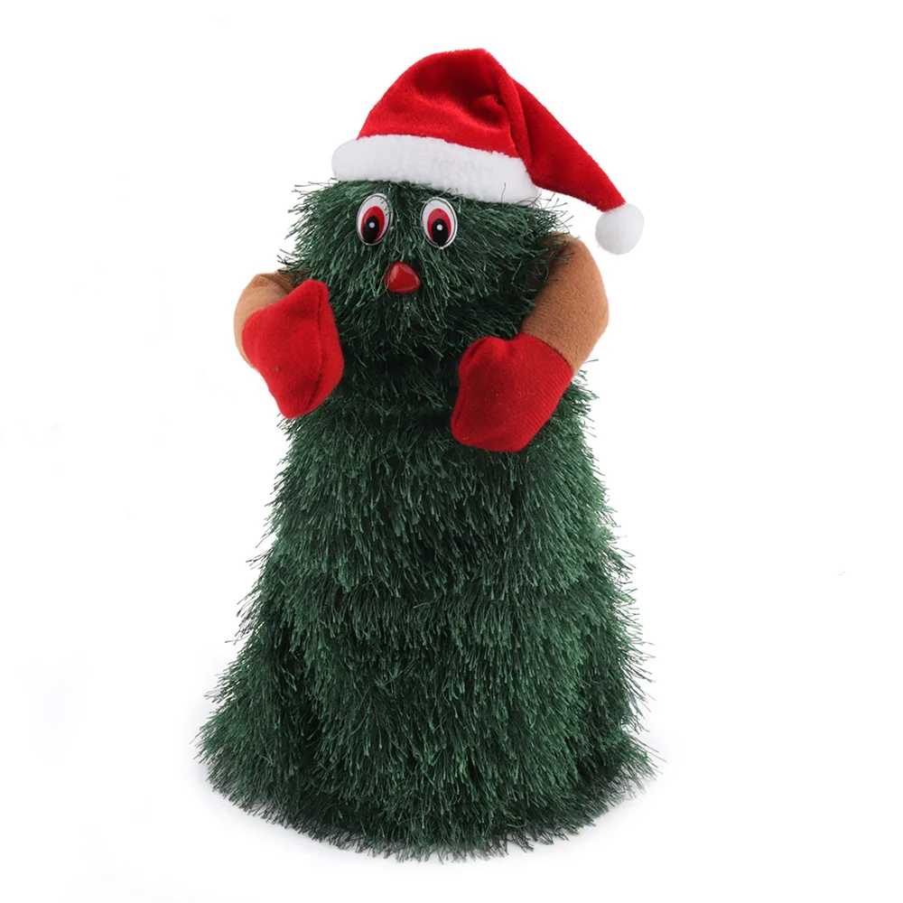 Рождественское украшение, кукла Санта-Клауса, стоящая танцевальная музыкальная игрушка, новогодние домашние декоративные украшения Рождественский подарок для детей - Цвет: Type 1