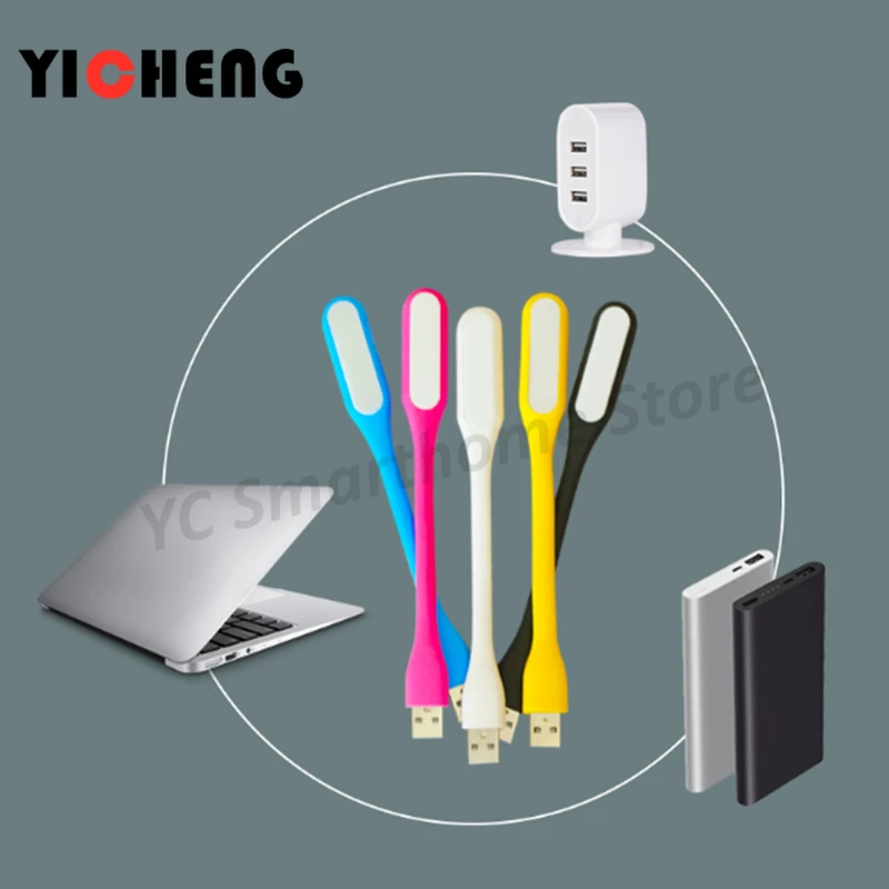 Led Night Light Usb light millet led light bendable nightlight mini portable notebook decoration