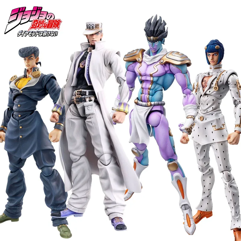 New All Types Medicos Original Super Action Statue Jojo's Bizarre Adventure Season 1-8 Anime Model Collectile Figure Toys | Игрушки и