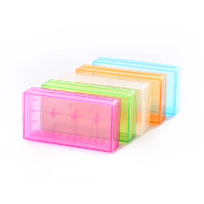 18650 CR123A 16340 Battery Case Holder Box Storage Color Optional BlueWhiteGreenprupleOrang