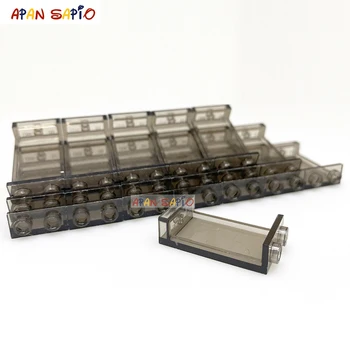 

50/100pcs DIY Bricks Building Blocks 1x2x3 Transparent Plate Educational Plastic Compatible Brands Kids Gifts Toys for Children