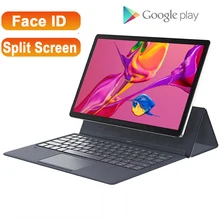 Tableta 2 en 1 de 11,6 pulgadas con teclado, dispositivo con Android ID facial, red 4G, PC, MT6797, 10 núcleos, portátil, cámara Dual de 13MP, 1920x1080