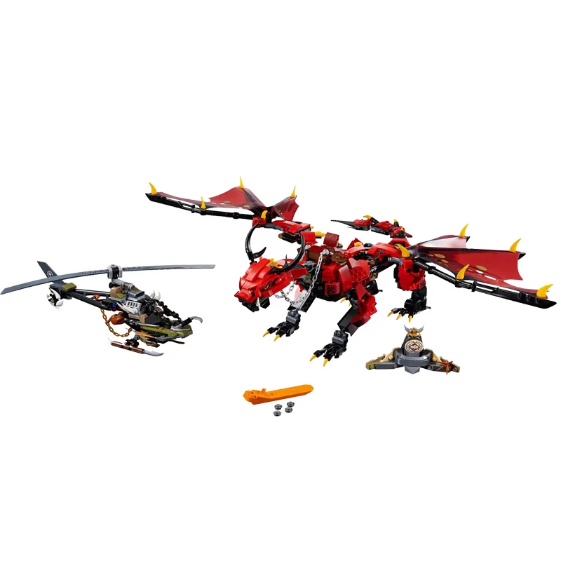 Дешево Новинка, 3 стиля, фильмы Ninjagooky, пламя, Спайс, тень дракона, Совместимость с legoergy Ninjagokl, строительные блоки, кирпичи, игрушки, рождественские по...