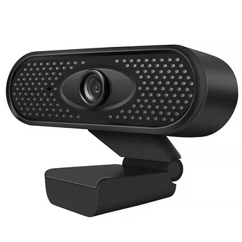 

USB Webcam Desktop Computer 1080P Resolution 2 Million Pixels Manual Focus Webcam with Built-in Mic