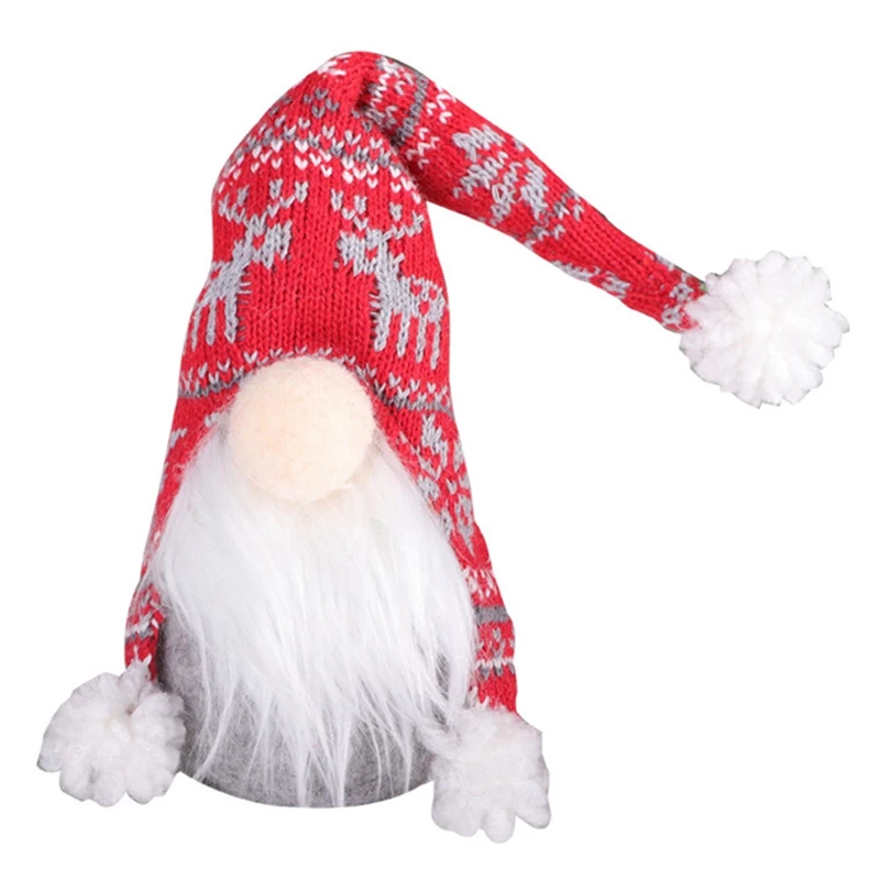 Мягкая игрушка ручной работы скандинавский томте ниссе карликовый эльф домашние