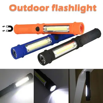 

400LM Pen Clip Hand Torch Work Light Lamp Bright LED COB Illumination Looking for Something Service Cars Portable Universal
