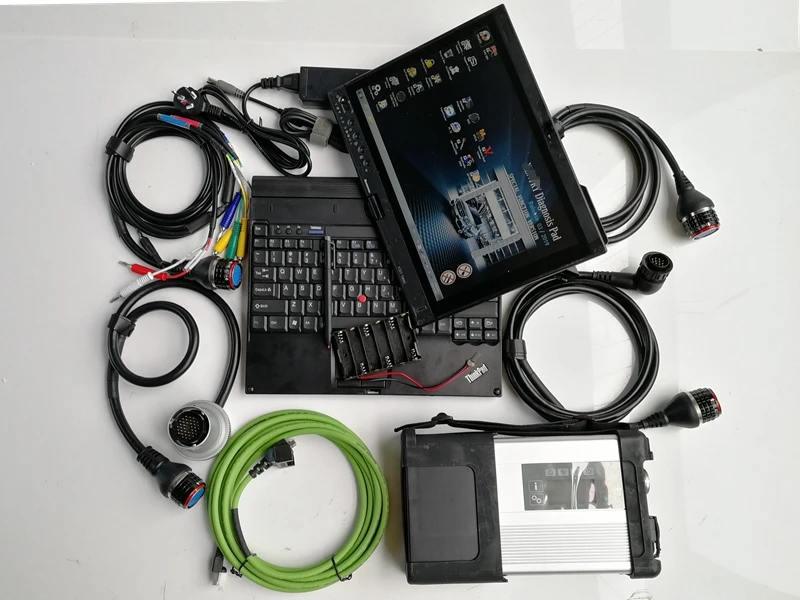 Диагностический инструмент mb star c5 sd для подключения к жесткому диску с