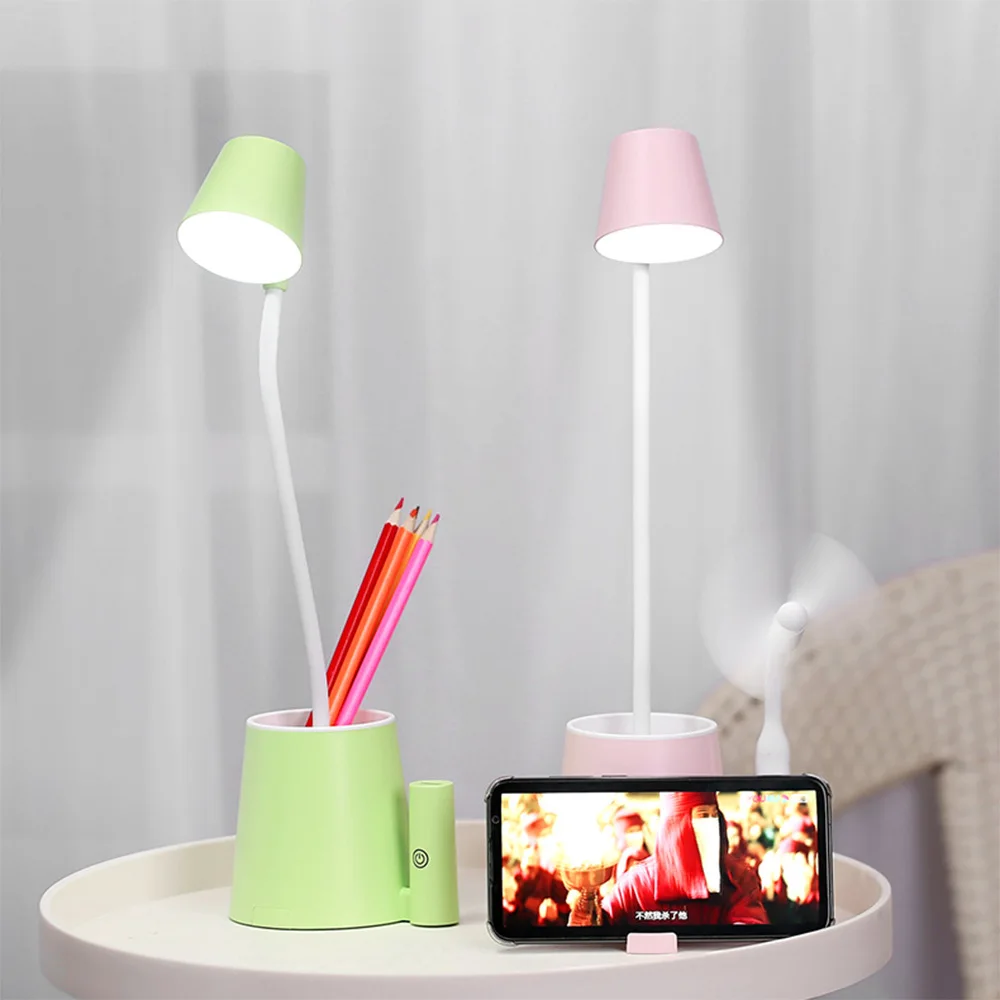 

Small Love Eye Protection Cubby Lamp Charging Multi-functional LED Night Light Students USB Bedroom Desk Bedside Atmosphere Lamp