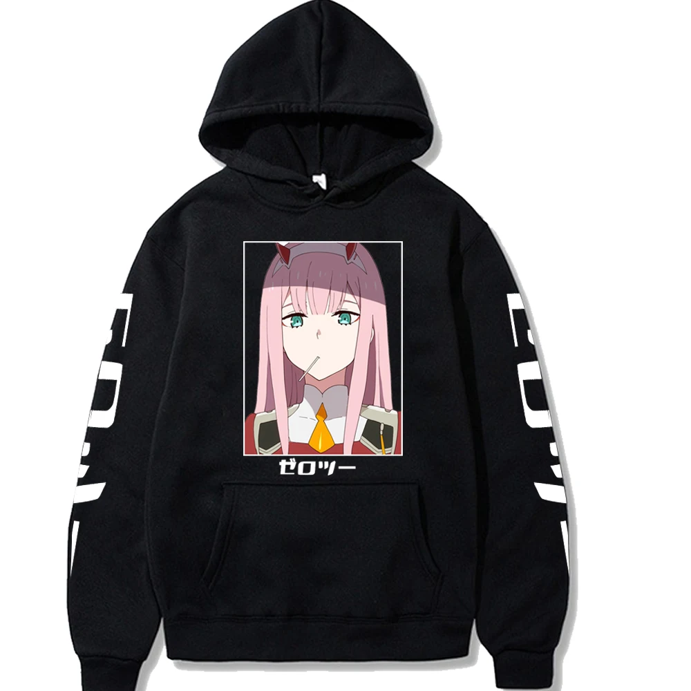 Darling in the Franxx аниме Harajuku Zero TWO Красивая Толстовка с принтом для мужчин/wo мужские