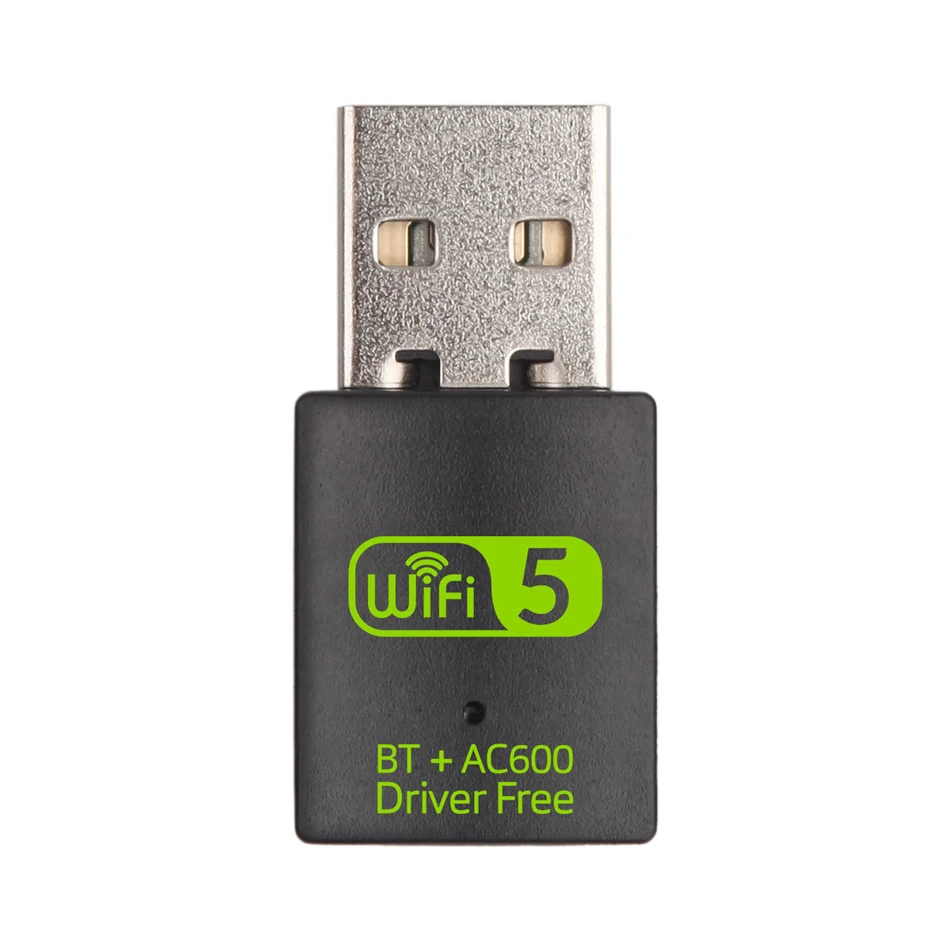 5G Wireless Usb Wifi Adattatore Bluetooth 600M Ricevitore Adattatore Wifi Usb 2.4G Bluetooth 4.2 Trasmettitore Scheda Di Rete Per Pc