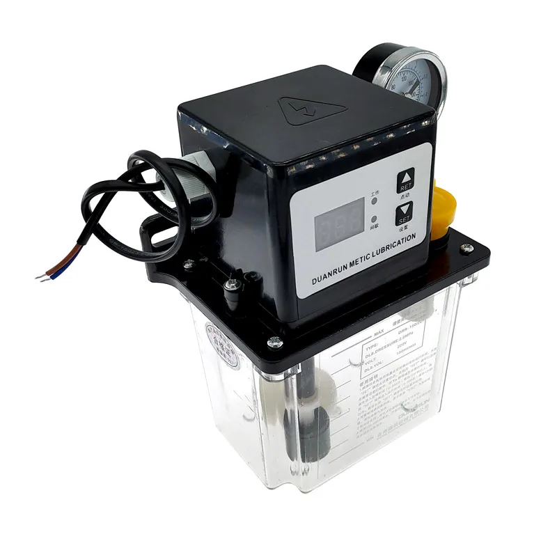 Bomba de Lubrificação Eletromagnética Bomba de Lubrificante Cnc Bomba de Óleo de Lubrificação Automática Peças 0.5l