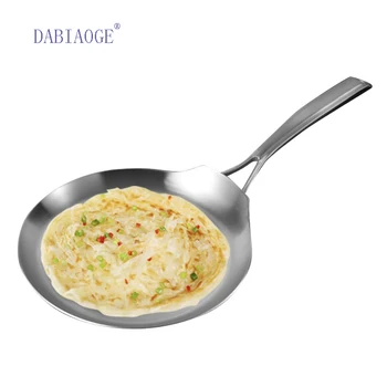 

Stainless steel frying pan - non-stick pan - induction compatible - versatile kitchen or dining room cooker for home use