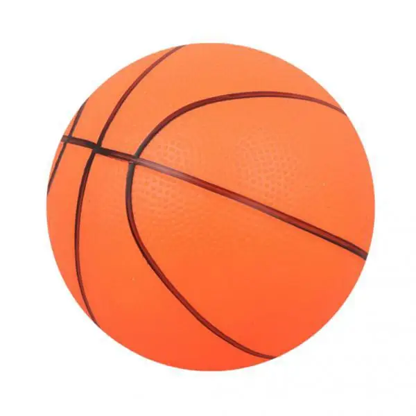 2pcs Mini Basketball Pet Dog Toy Bouncy Ball Park Garden Outdoor Toys Orange