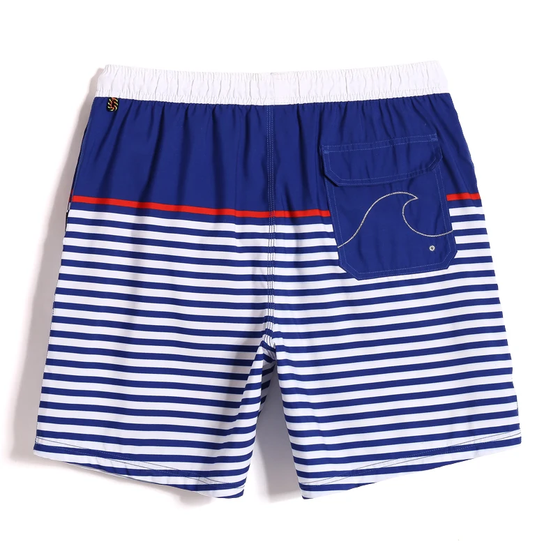 Men's Board Shorts 3XL Pocket Men Swim Shorts Swimwear Quick Dry Surfing Swimsuit Gay bikini Maldives Beach Pants Bathing suit