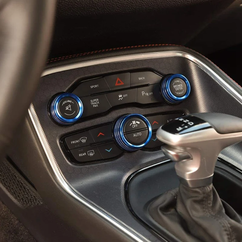 3 шт. радио ручки Кондиционера Переключатель кондиционера для Dodge Challenger Charger Chrysler