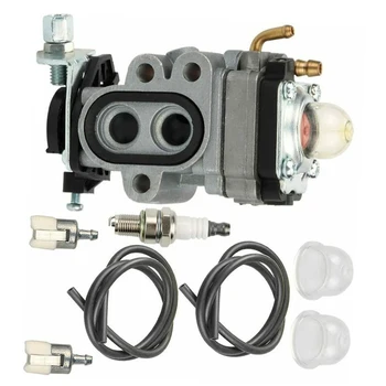 

Carburetor For 511354201 CHTZ2401 CHTZ2460 HTZ2401 HTZ2460 Hedge Trimmer Carburetor Primer Bulb Fuel Line 2*Ch