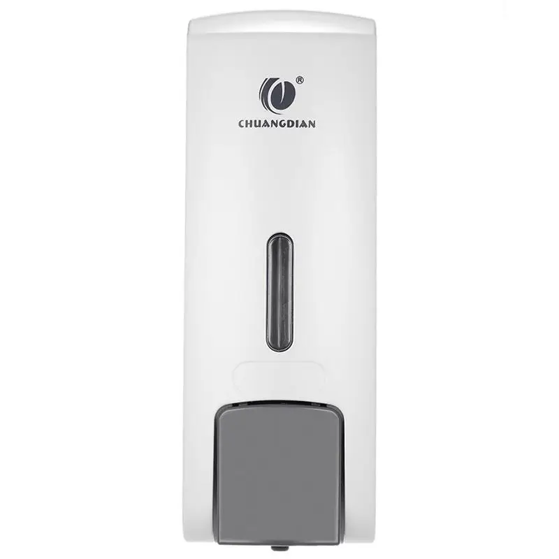 CHUANGDIAN дозатор мыла для настенного монтажа с наклейкой 300 мл Белый