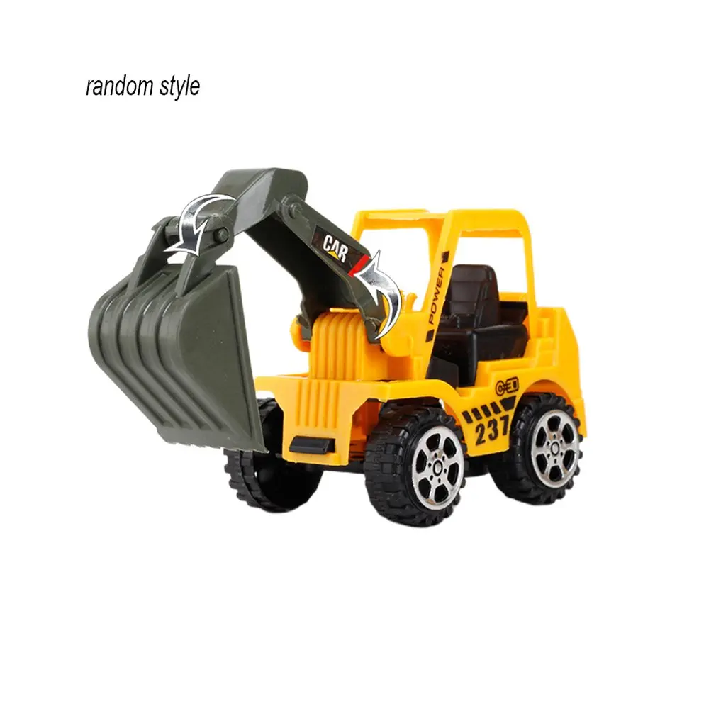

Boy Toy Car Excavator Color Random Child Inertia Model Engineering Car Gift Supermarket Gift Excavator
