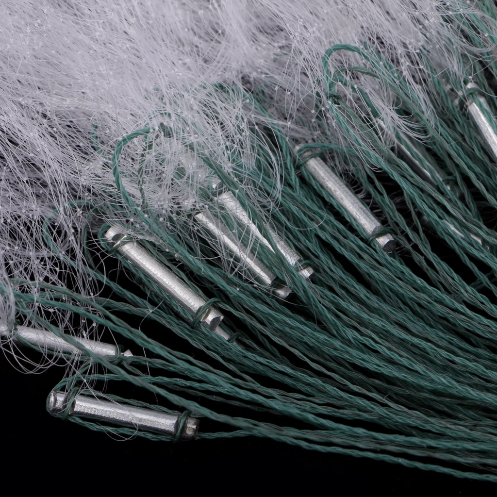 25 Meters Fishing Gill Net 1 Layer Monofilament Fishing with Mesh Trap Float Efficient Fishing Tackle Fishing Net Equipment