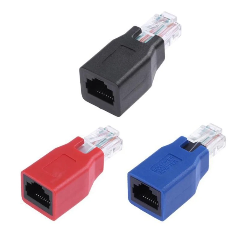 Сетевой разветвитель RJ45 Ethernet адаптер с 1 портом соединитель удлинитель