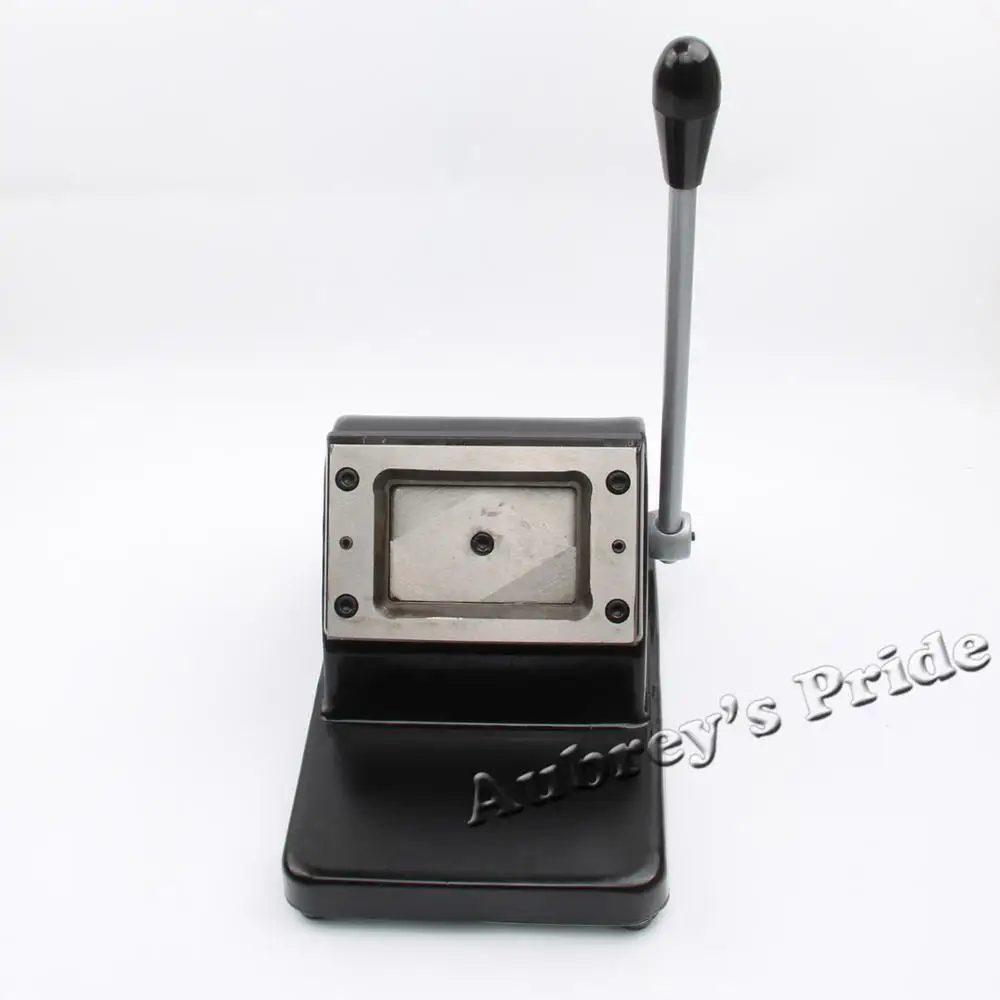 Heavy Duty 86*54mm PVC or Paper Card Name Manual ID Film Business Credit  Die Punch Cutter|punch die cutter|die cutterid card cutter - AliExpress