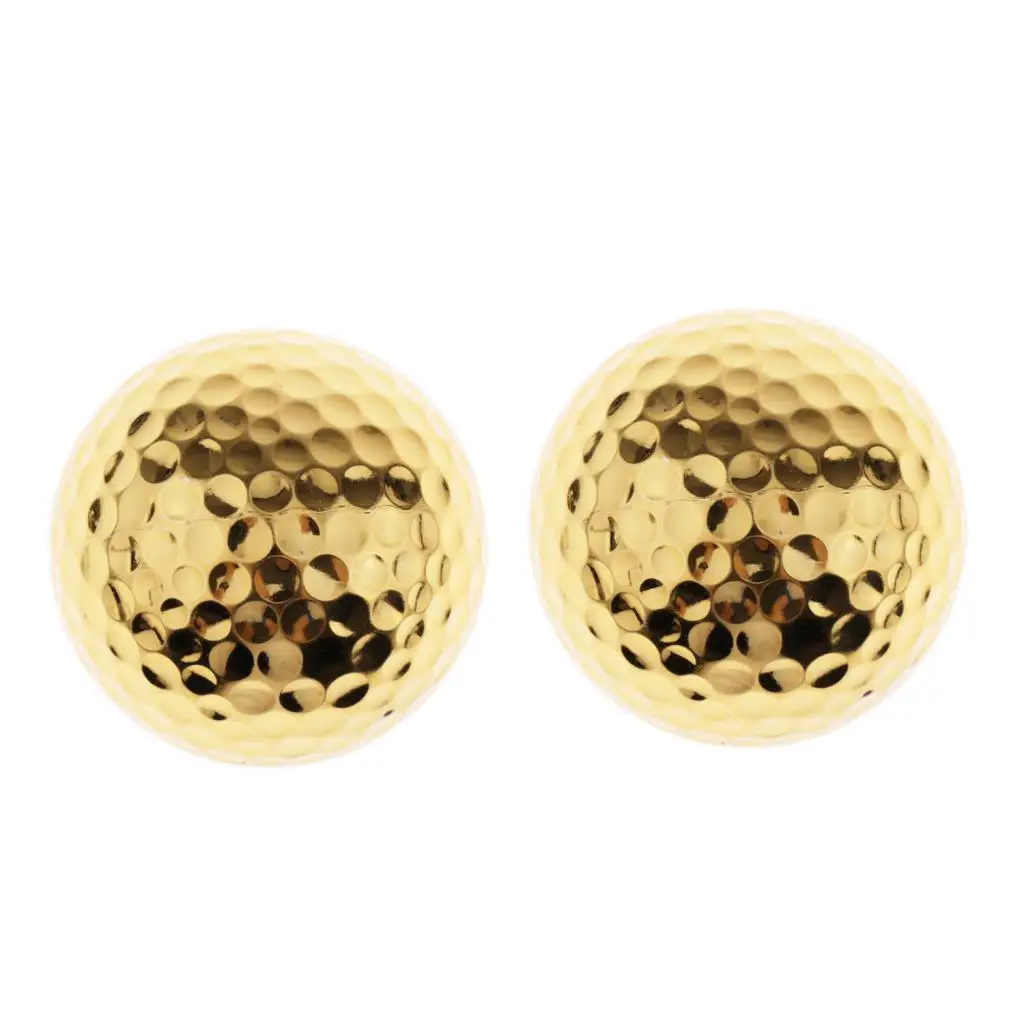 2pcs Durable Lightweight Rubber Dual-Layer Golf Ball for Match Practice Play Golfer Gift Club Prizes Giveaways
