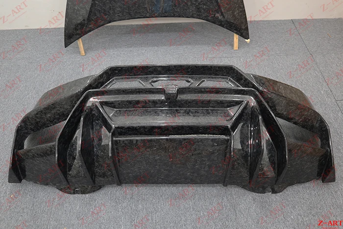 Задний бампер для Lamborghini Huracan комплект настройки корпуса из углеродного волокна
