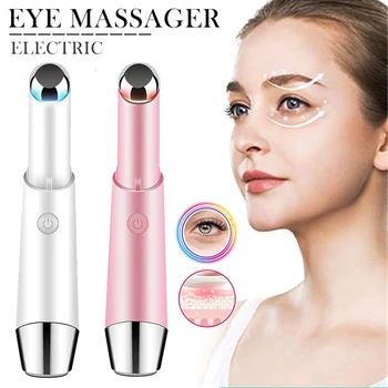 

Portable Electric Eye Massage Pen Anti-Ageing Wrinkle Dark Circle Pen Removal Rejuvenation Facials Vibration Thin Face Beauty