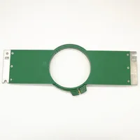 High-Quality Tajima Green Hoops – 120mm Round Size, 355mm Arm Width Embroidery Machine Frames - Image 6