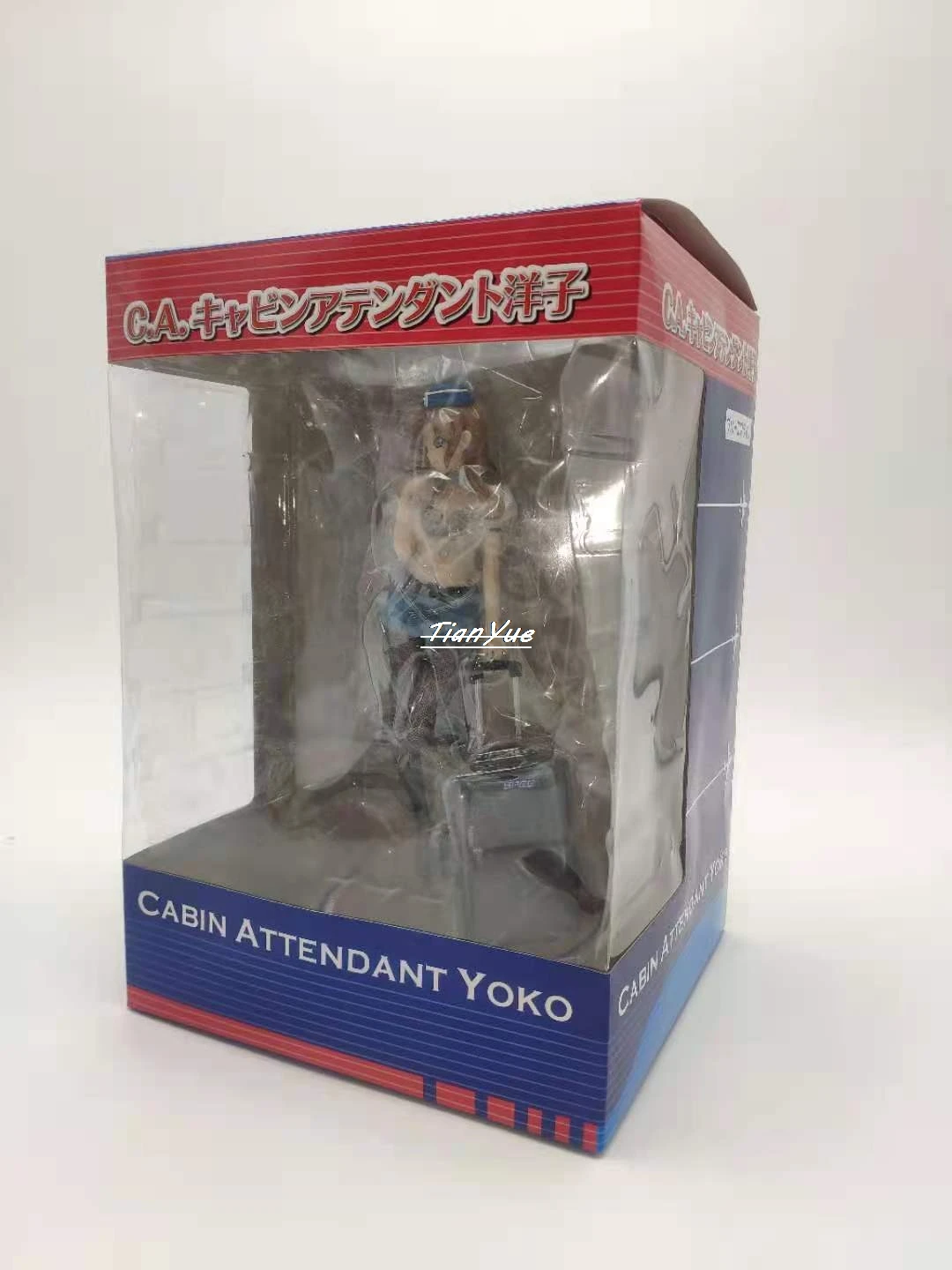 26CM Twilight Figure vol.01 C.A Cabin Attendant Youko Blue Airline Figuren TOY