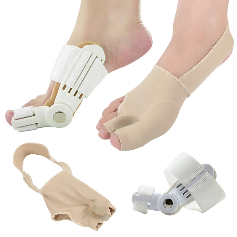 4Pcs Big Toe Separator Hallux Valgus Splint Pedicure Socks Bunion Corrector Feet Care Bone Thumb Straightener Foot Tools 4Pcs Big Toe Separator Hallux Valgus Splint Pedicure Socks Bunion Corrector Feet Care Bone Thumb Straightener Foot Tools