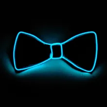 Светящийся галстук-бабочка унисекс светодиодный бескостный Выпускной свадебный галстук dornos de navidad фестиваль флэш-бант