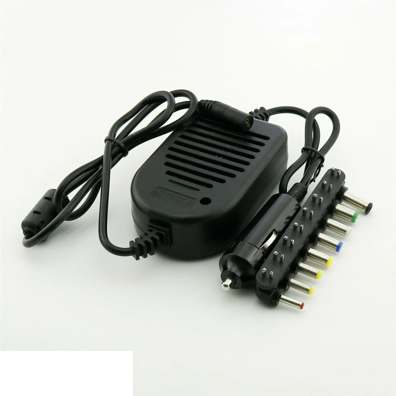 

Ready in stock 10pcs 80W Universal Notebook Car Auto Charger DC Power Supply Adapter 15V - 24V