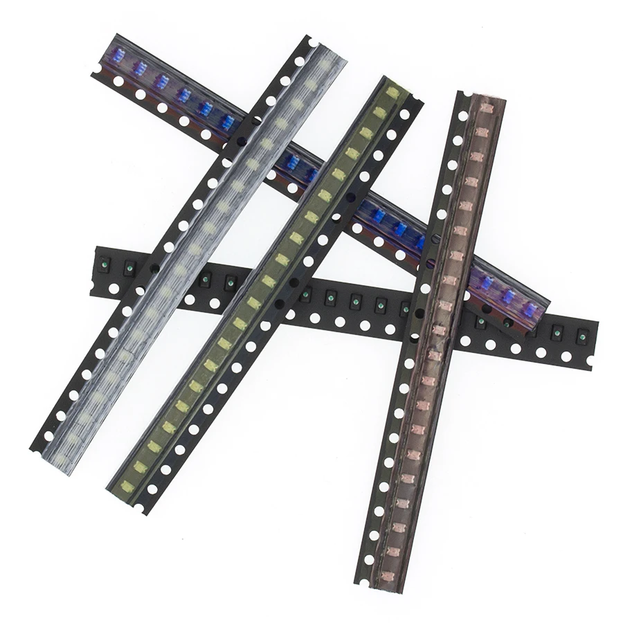 5x20 st&uuml;cke/Farbe = 100 st&uuml;cke 1206 0805 0603 Rot/Gr&uuml;n/Blau/Wei&szlig;/ gelb SMD LED kit Elektronische komponenten