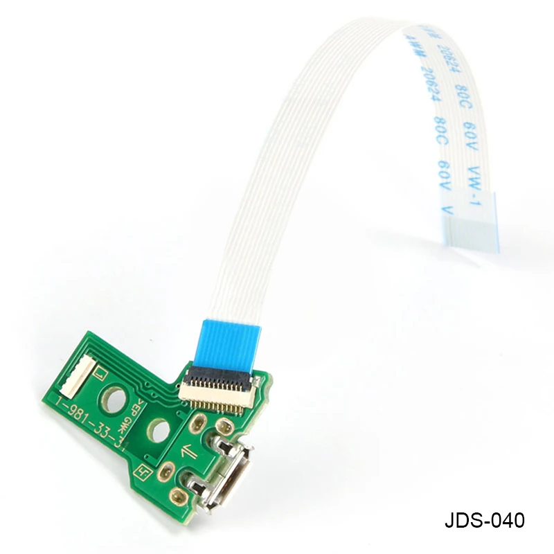 1pc USB Charging Port Socket Circuit Board For 12Pin JDS 011 030 040 055 14Pin 001 Connector PS4 Controller | Мобильные телефоны и