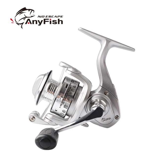 ANYFISH MICRO POWER fishing reel spinning 500 800 mini spinning reels pesca  carretilha small fishing wheel