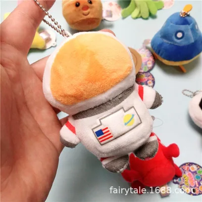10 стилей Новое поступление космические серии Мультяшные плюшевые игрушки космический корабль мини земля планеты милый подарок Kawaii брелок