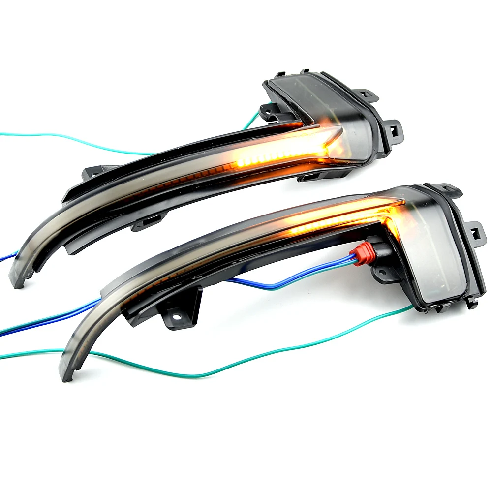 For Audi A4 A5 S5 B8.5 B8 RS5 RS4 S6 S4 Dynamic Indicator Blinker Startup Breath Light 2 pcs Side Wing Superb Mirror Indicator