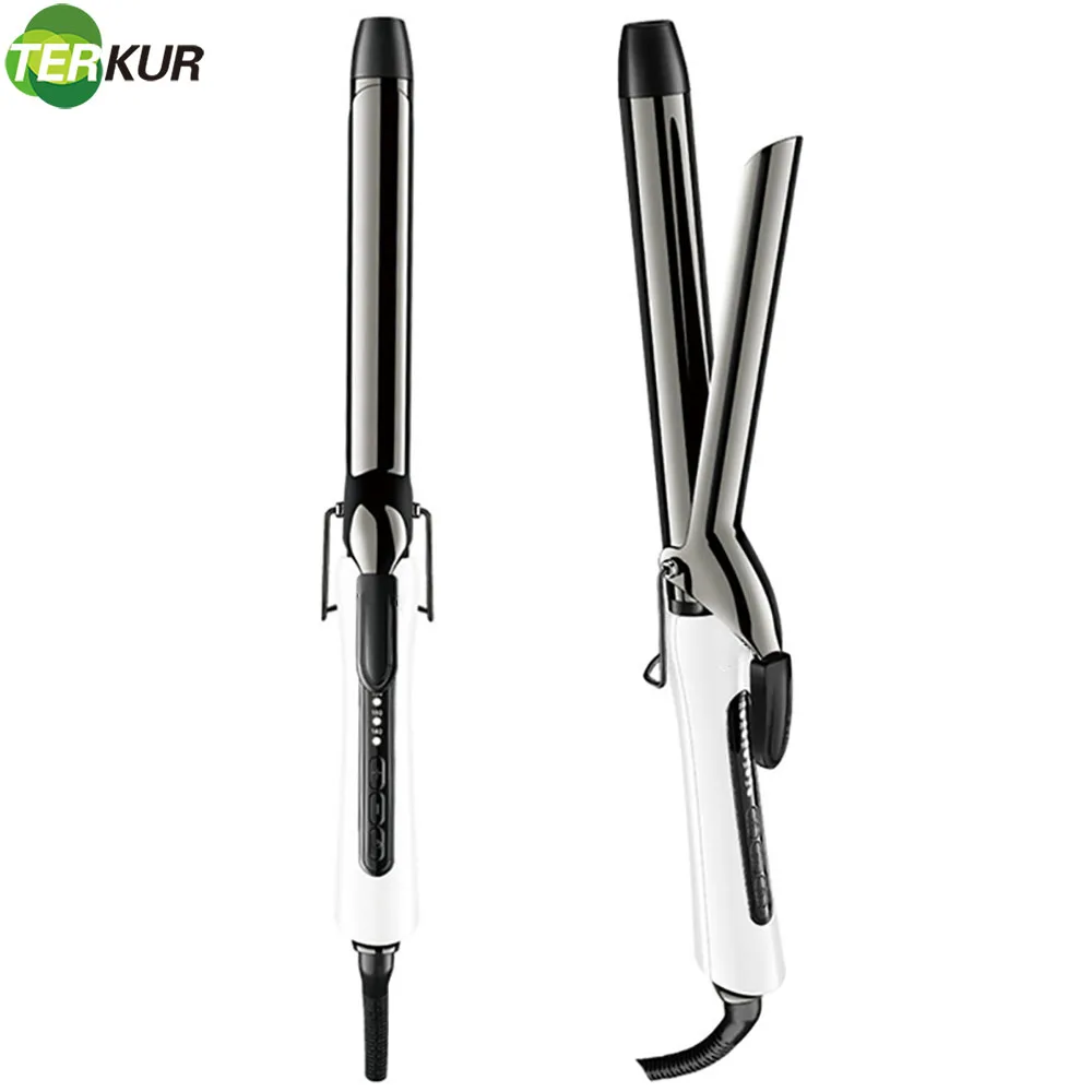 

Curling Iron 1.38Inch Hair Curler with Tourmaline Ceramic Barrel and Anti-scalding Insulated Tip 140-220 for All Types of Hair