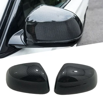 

Carbon Fiber Style Rearview Mirror Cover Trim 2pcs For BMW X3 G01 G08 25i 28i 30i 2018 ABS Car Exterior Styling Modified