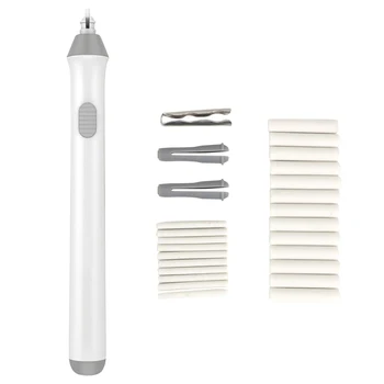 

Office Battery Operated School Stationery Detailer Tool Artist Drawing Adjustable Highlight Effects With Refills Electric Eraser
