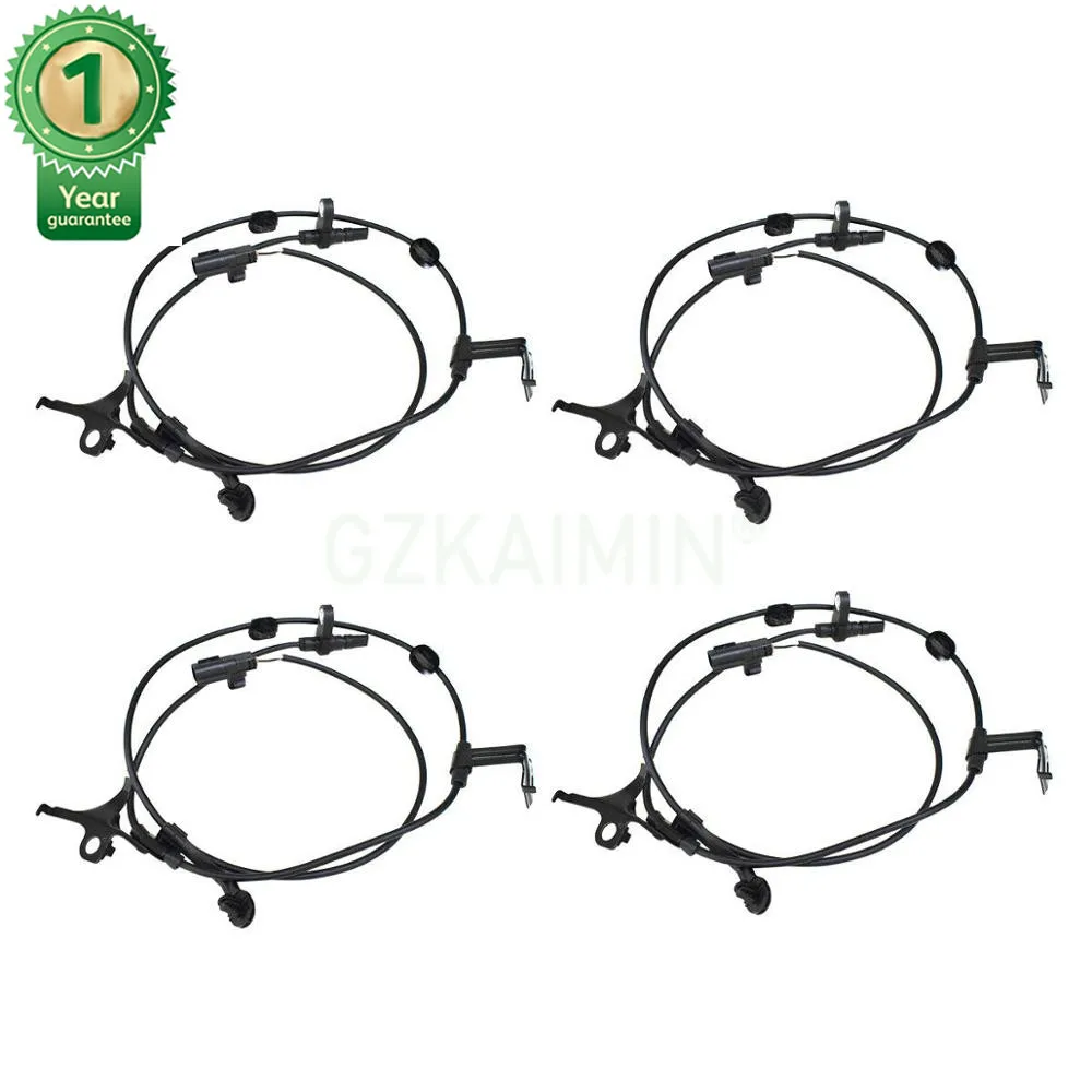 4pc Front Rear Left Right Abs Wheel Speed Sensor For Toyta Yaris Vios