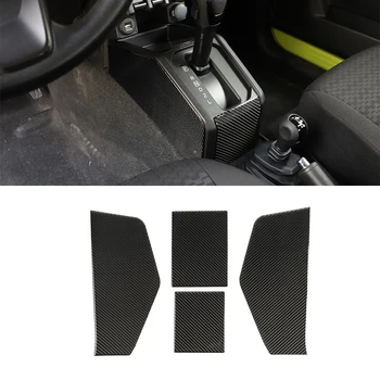 

Gear Shift Side Panel Decoration Cover for Suzuki Jimny 2019+ Soft Carbon Fiber Car Interior Accessories Car Styling 4pcs/1set