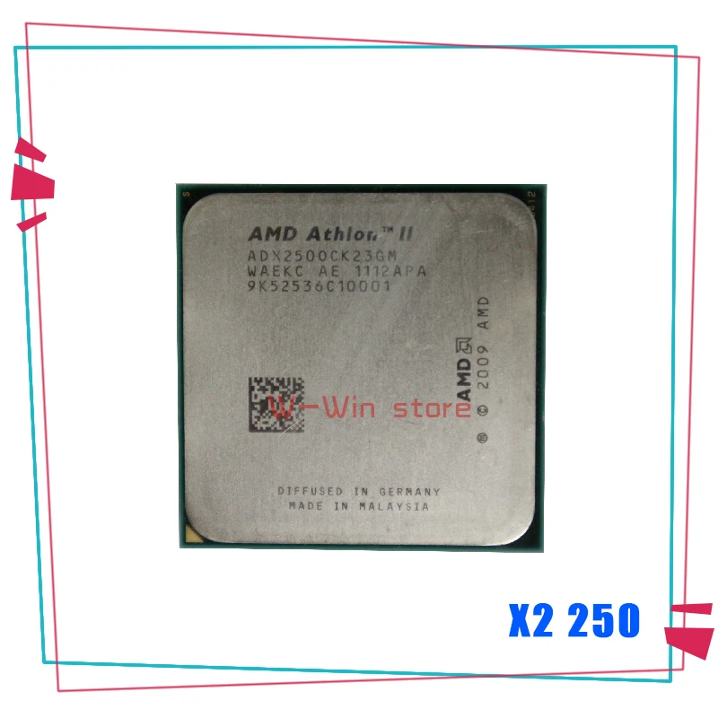 Двухъядерный процессор AMD X2 Sempron 250X2 250 3 2 ГГц SD250XOKA23HL Socket FM2 | Компьютеры и офис
