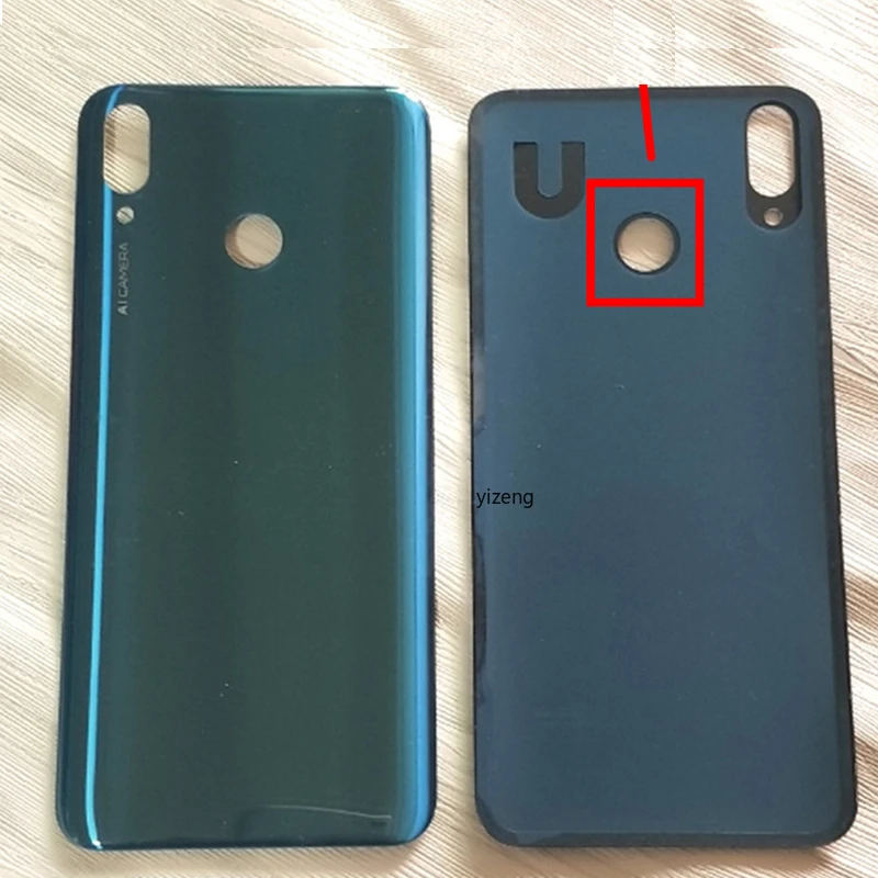 Корпус для huawei Y9 /Enjoy 9 Plus батарея задняя крышка стеклянная панель Задняя крышка корпус дверь Enjoy 9 Plus запасные части для ремонта